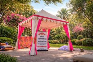 Pergola de Luxe, Tente Pavillon, Auvent Extérieur pour Mariages sur la Plage, Événements en Station Balnéaire et Décoration de Fêtes Élégantes - Product Image 3