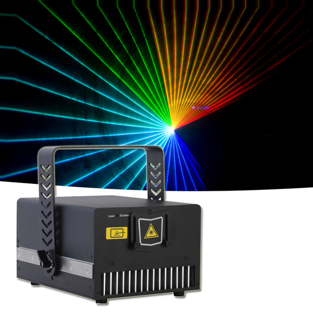 Professional Stage Disco 3W Rgb Laser Show Projector Performance Laser Light Ilda Laser Equipment
