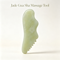 Planche Gua Sha en jade Xiuyan naturel, gratteur de massage facial pour le lifting de la peau, outil de soin de beauté anti-âge