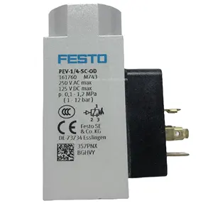 New and original FESTOnew Pneumatic components 161760 PEV-1/4-SC-OD Pressure switches