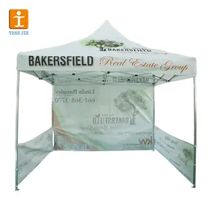 Customized Advertising Outdoor Printed Tent Waterproof Events Tent Portable Retractable Gazebo Roof