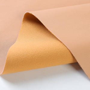 नकली चमड़े के पॉलीयुरेथेन कपड़ा युक्त कपड़े कच्चे माल के लिए कच्चे माल के लिए pu सिंथेटिक चमड़े - Product Image 2