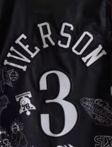 Stitched Basketball <strong>Jerseys</strong> Philadelphia 3 Allen <strong>Iverson</strong> 6 Julius Erving 13 Chamberlain Retro Style - Product Image 2