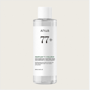 [SAMPLE] Tónico Facial Calmante Heartleaf 77, 250 ml, Tónico Coreano Refrescante e Hidratante para el Cuidado de la Piel Sensible y con Problemas - Product Image 1