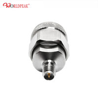 Connecteur coaxial haute fréquence adaptateur de Test 18G Type N vers connecteur coaxial en acier inoxydable RPSMA adaptateur de prise femelle Jack mâle