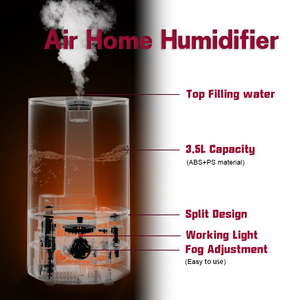 3l Humidifier Umidificador Room Humidifier with Cool Mist <strong>Humidifyer</strong> - Product Image 3