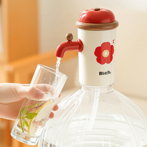 Rich Portable Water Dispenser <b>Pump</b> Manual Plastic Household Use - Product Image 5