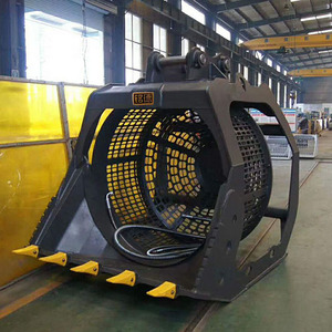 Monde <span class=keywords><strong>Godet</strong></span> broyeur hydraulique de haute qualité pour excavatrice, pour les opérations de traitement des matériaux - Product Image 1
