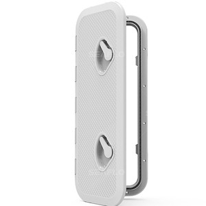 Trappe d'accès en <span class=keywords><strong>plastique</strong></span> SEAFLO à 2 boutons, trappe de pont, trappe de toit pour <span class=keywords><strong>bateau</strong></span> marin, accessoires de yacht - Product Image 1