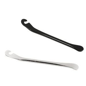 Tire Lever Tool Metal Iron Black And Silver For Bicycle Tire Removal Repair Mountain Bike Use - Product Image 1