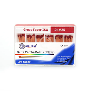 Punte di guttaperca dentale punta di carta assorbente Endo endodonzia radice 02/04/06 Taper - Product Image 6