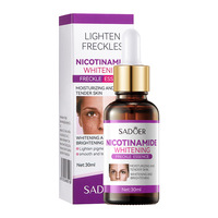Sérum Éclaircissant à la Niacinamide, Curcuma, Vitamine C, Acide Salicylique et Astaxanthine pour une Hydratation Intense et Anti-Âge