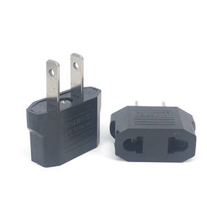 Adaptateur de prise de courant de voyage <span class=keywords><strong>EURO</strong></span> EU vers US, convertisseur de voyage, adaptateur de prise de courant europé<span class=keywords><strong>en</strong></span> vers américain - Product Image 4