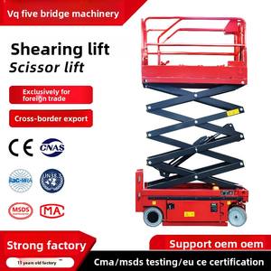 Gunting seluler otomatis sepenuhnya khusus mengangkat <span class=keywords><strong>Platform</strong></span> kerja udara hidrolik elektrik untuk perdagangan luar negeri - Product Image 2
