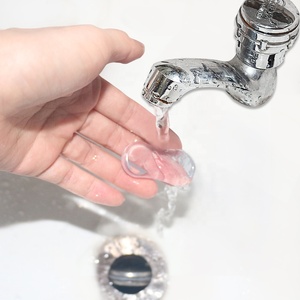 Universel 5 pièces siège de toilette pare-chocs <span class=keywords><strong>Kit</strong></span> réutilisable Silicone siège de toilette <span class=keywords><strong>tampon</strong></span> Transparent couvercle de toilette <span class=keywords><strong>tampon</strong></span> en caoutchouc - Product Image 3