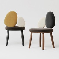 Vente directe d'usine, meubles de maison sur mesure, chaises de salle à manger modernes de luxe en bois de frêne massif pour salle à manger