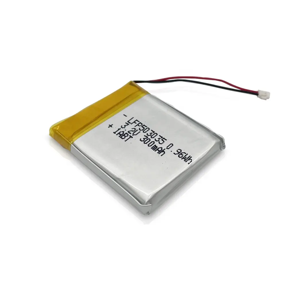 전원 은행 사용 DTP 503035 3.7V 300mAh 320mAh 500mAh 충전식 이온 리튬 폴리머 배터리 Lipo 배터리