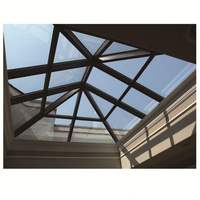 Fenêtre de toit en aluminium à ventilation automatique pour système de toiture résidentiel, fournisseur, fabricant, usine