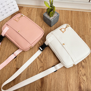 กระเป๋าถือสะพายไหล่ผู้หญิงแฟชั่นใหม่ปี 2024 ทำจากหนัง PU พร้อมสายโซ่ ปิดด้วยซิป สายสะพายเดี่ยว สำหรับผู้หญิง ฤดูร้อน ฤดูหนาว - Product Image 3