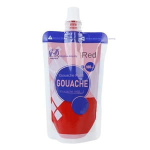Minghua 100ml blanc sac Gouache Pigment supplément gros toile <span class=keywords><strong>peinture</strong></span> <span class=keywords><strong>peinture</strong></span> - Product Image 5