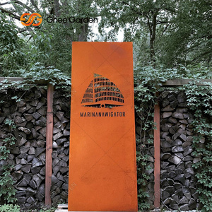 Small Corten Steel Rust Powder Coated CE Certified All-Season Panel Garden Wall Art Metal Home Decor - Product Image 6