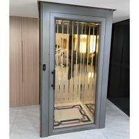 Ascenseur domestique à porte automatique, ascenseur hydraulique pour maison, 2 étages, ascenseurs intérieurs/extérieurs résidentiels pour maison