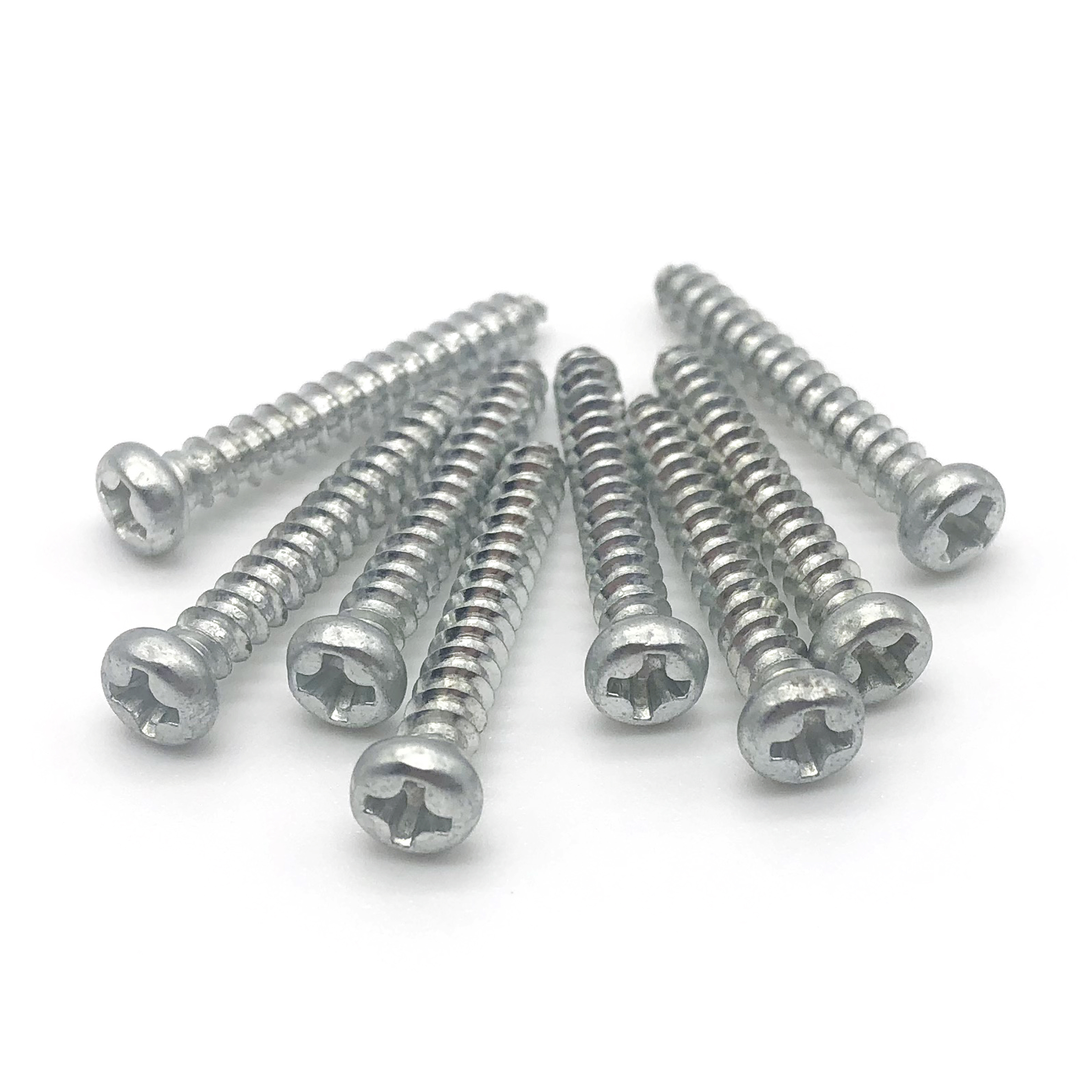 Micro Stainless Steel M5 M6 M8 Ansi Galvanized Cross Philips Concrete Flat Head Wood Roofing Self Tapping Screws
