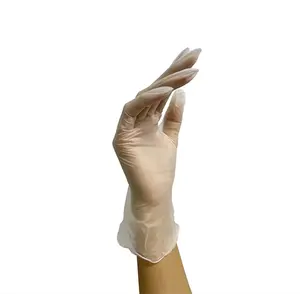 Powder Free PVC Gloves Cooking Washing Waterproof Restaurant Catering Gloves Food Grade Disposable Vinyl Gloves for Kitchen