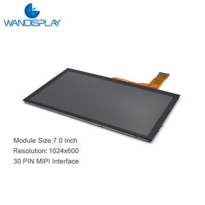 Pantalla de 7 pulgadas Marco IOT 30 Pin LCD TFT 1024x600 Pantalla táctil capacitiva Interfaz MIPI DSI de 7 pulgadas Pantalla LCD Módulo TFT LCD - Product Image 4