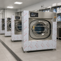 120KG High Capacity Commercial Industrial Washer Laundry Washing Machine for Towel Bed Sheet Uniform Cleaning