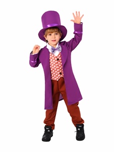 Disfraces de Halloween de la Fábrica de <span class=keywords><strong>Chocolate</strong></span> de <span class=keywords><strong>Charlie</strong></span> para Niños - Unisex, Poliéster - Product Image 6