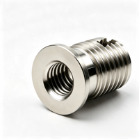 Custom Manufacturing Stainless Steel Flange Thread Insert / Flange Insert Nut Made in China