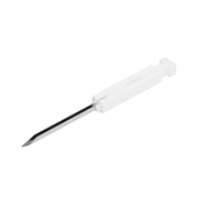 Aiguille d'introduction pour capteur de glycémie continue Ieeton Medical, canule à paroi ultra-fine, inserteur de capteur AISI 316L, fabricant OEM, directement de l'usine, 12-40 mm