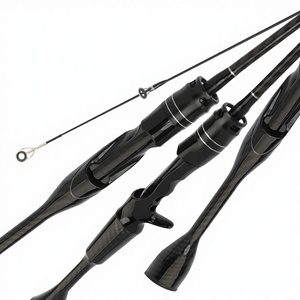 Canne à pêche <span class=keywords><strong>Ma</strong></span> <span class=keywords><strong>Kou</strong></span> Micro Rod 2 brins pour la pêche en lac à la ligne souple 1,6m/1,8m/1,98m - Product Image 1