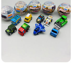 Figurine de voiture éducative en plastique de 75 mm pour les enfants de 5 à 7 ans, boîte aveugle, jouet capsule mystère aléatoire à collectionner - Product Image 3