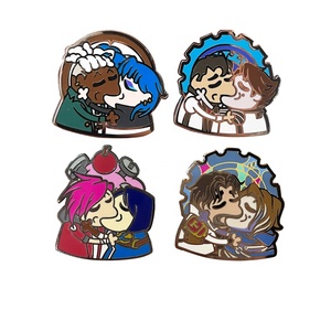 Tùy Chỉnh Thiết Kế Nhân Vật Tùy Chỉnh Cứng Men Ve Áo <span class=keywords><strong>Pins</strong></span> Anime Biểu Tượng Tùy Chỉnh Men Pin Phù Hiệu - Product Image 2