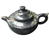 Service à thé et à vin en jade naturel motif fleur de prunier, forme lanterne, pour la maison ou le bureau, vente en gros