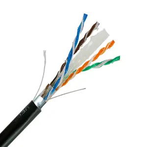 Cat6 Utp Stp Ftp Sftp Ethernet Koperen Kabel 4 Paar Lan 1000ft Outdoor Gelei Gevulde Kat 6 Lan Kabel Netwerk kabel