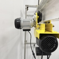 Chariot Électrique Intégré pour la Manutention des Matériaux en Atelier 0,5T/1T Certifié CE pour la Levée par Pont Roulant à Poutres en I