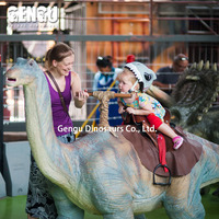 Machine de jeu électronique, pour jouer, thème dinosaure, lumières led