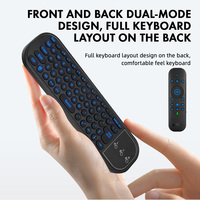 Télécommande vocale sans fil Awireless G60S Pro BT, souris gyroscopique sans fil 2,4 G, apprentissage IR, clavier intelligent pour téléviseur, projecteur
