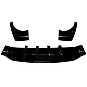 2019 a 2023 para Q8 4M Sline: Kit de carrocería con alerón de labio de parachoques trasero, difusor trasero modificado y protector inferior - Product Image 5