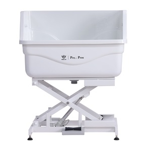 Bañera Ecológica de Fibra de Vidrio <span class=keywords><strong>para</strong></span> Mascotas, Bañera Eléctrica Cerrada <span class=keywords><strong>para</strong></span> Perros con Piso Antideslizante - Product Image 1