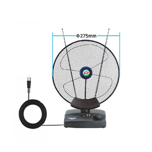 ANTENA <span class=keywords><strong>DE</strong></span> INTERIOR DVBT DIGITAL <span class=keywords><strong>DE</strong></span> ALTA GANANCIA G13 CON BOOSTER INCORPORADO PARA SEÑALES <span class=keywords><strong>DE</strong></span> TV DIGITAL LOACL FILTRO 5G LISTO - Product Image 1