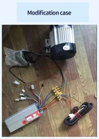 Kit Motor DC tanpa sikat Mid-Drive, 800W 48V untuk penyimpanan dalam ruangan sepeda e-sepeda apartemen-penggunaan skuter listrik