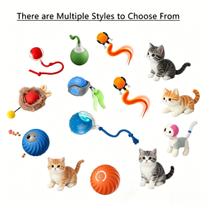 Interactive Cat Ball Toy Automatic Rolling Ball with Tail Rechargeable Smart Pet Interactive Toy Intelligent Mouse for Cat - Product Image 5