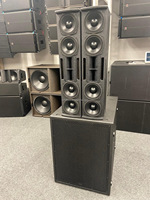 H406A Speaker sistem PA 6.5 inci, kotak Speaker kolom pasif/aktif untuk pesta