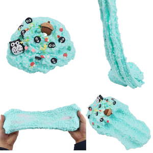 6 màu sắc không khí-khô mềm mô hình Polymer đất sét chơi Bột kit pha lê Slime Kit Đại Dương rõ ràng Slime DIY Màu <span class=keywords><strong>Putty</strong></span> cho trẻ em - Product Image 3