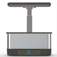 Système de culture hydroponique automatique WiFi personnalisé pour jardin intérieur avec 16 pods et éclairage LED