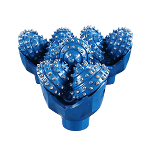 Foret triconique bleu en carbure pour équipement de forage de puits - Product Image 3